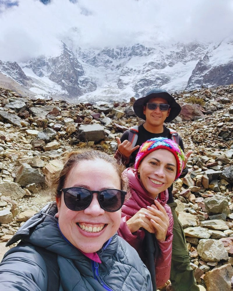 Laguna Humantay Rodeado de paz, en lo alto de los Andes