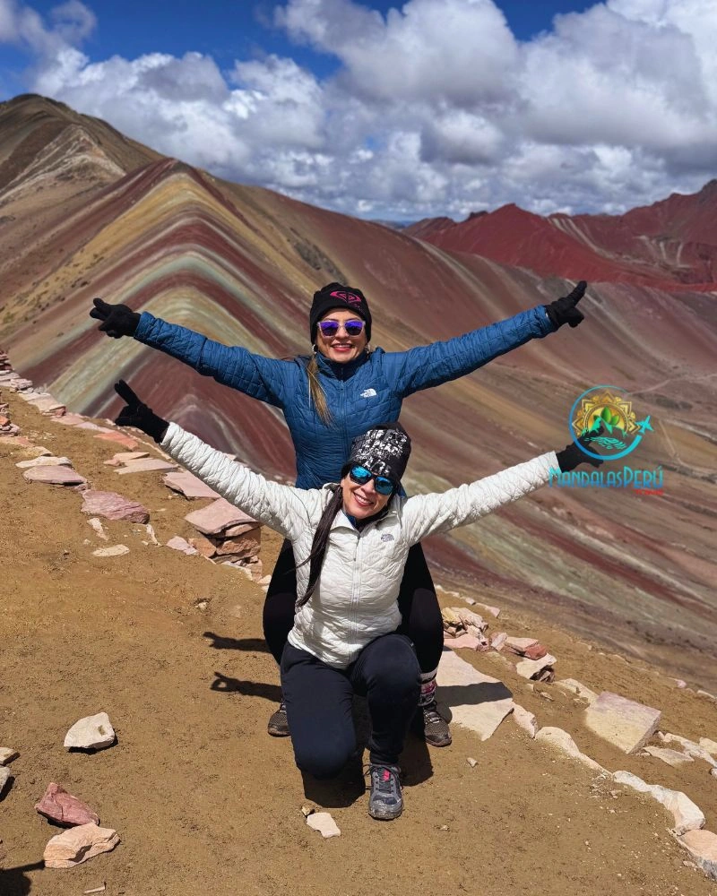 Una paleta de colores a más de 5000 metros