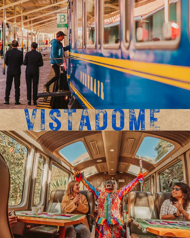 Tren a Machu Picchu Vistadome
