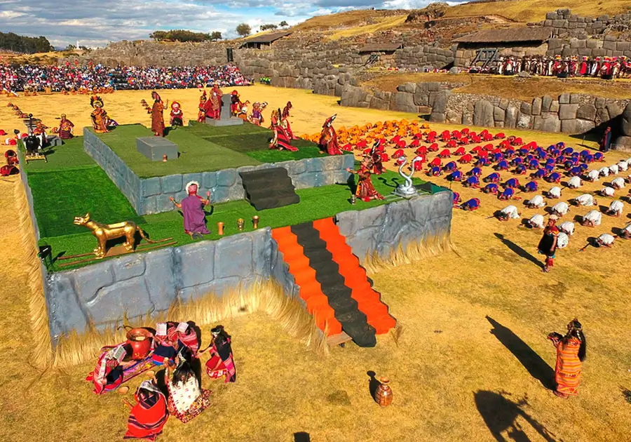 Celebración del Inti Raymi en Cusco mostrando la cultura inca y sus tradiciones