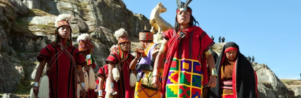 Representación de la cultura inca y su organización en el antiguo Imperio Andino